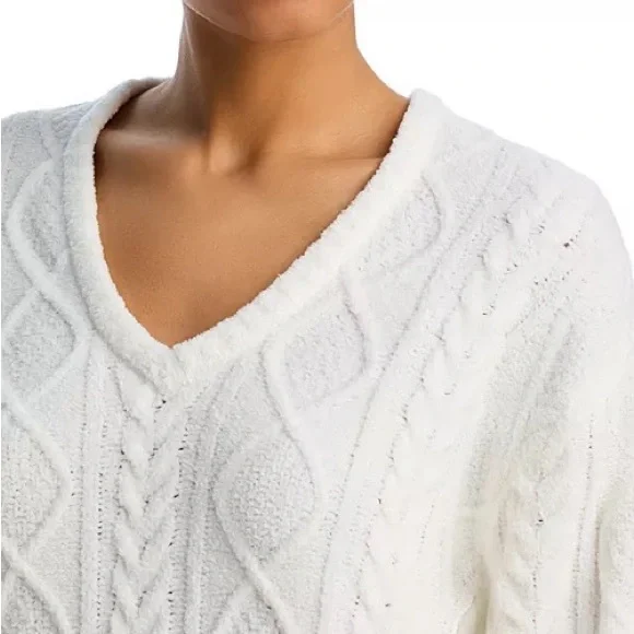 NWT: PJ Salvage Chenille Cable Knit Sweater & Pants Lounge Set. XS - Picture 10 of 12